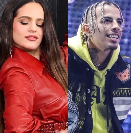 Rosalía allegedly started dating Puerto Rican singer Rauw Alejandro in March 2020.